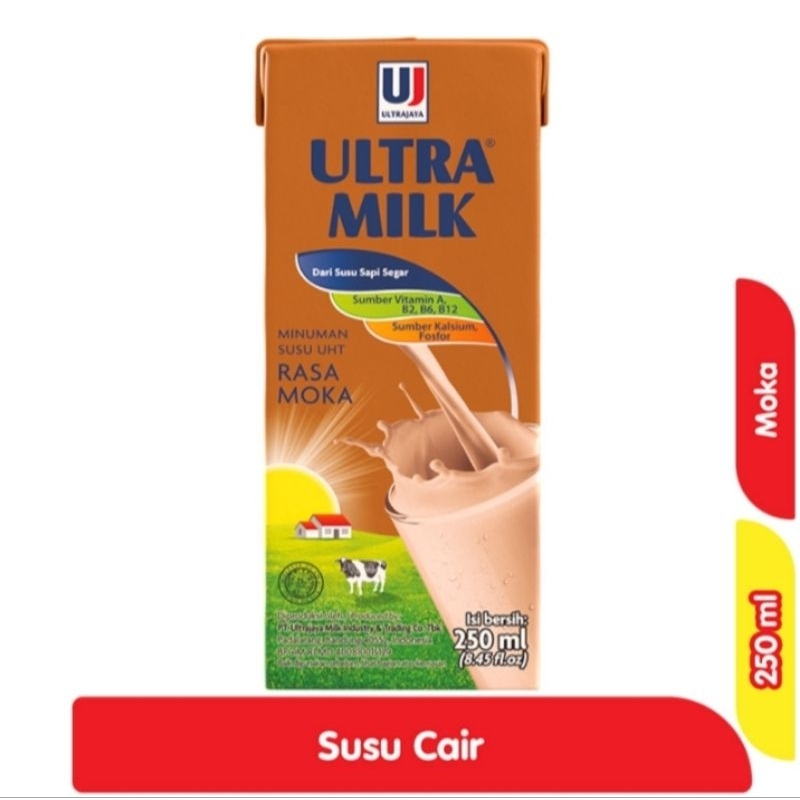 

ULTRA MILK Susu UHT Moka 250 ml