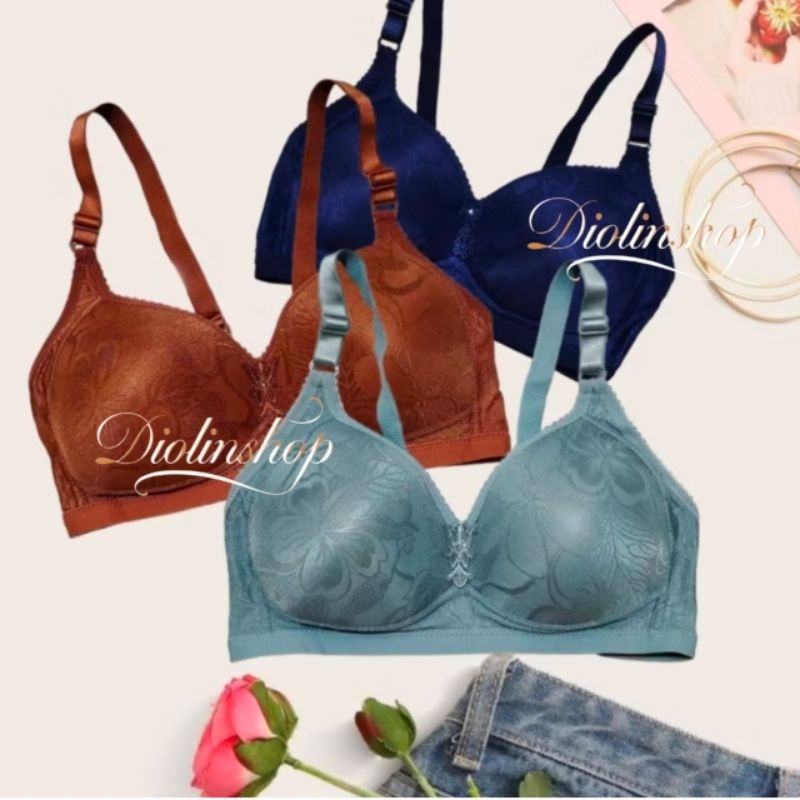 Bra Jumbo Tanpa Kawat | BH Jumbo Premium