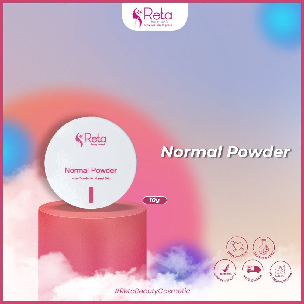 Bedak Tabur/Normal Powder/Reta Beauty Clinic/Kosmetik/Loose Powder/Bedak Tabur Whitening