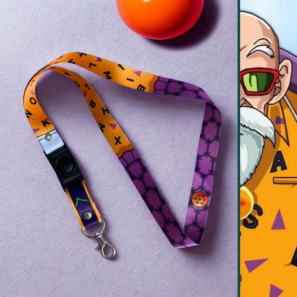 

Lanyard MASTER ROSHI Dragon Ball Anime Merchandise Tali ID Card (unofficial)
