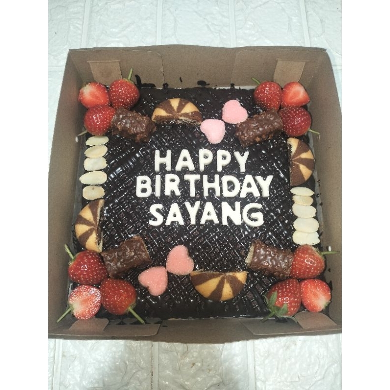 

Brownies Ultah