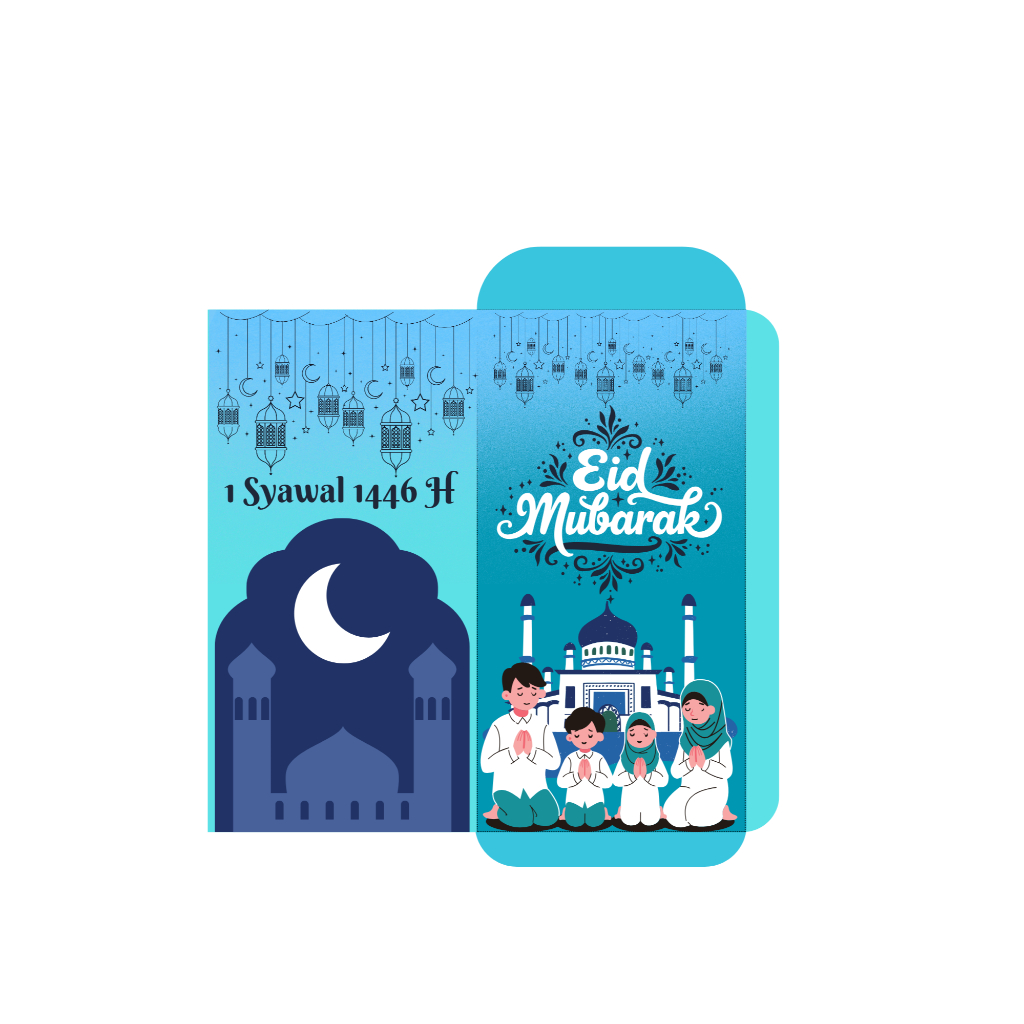 

Angpao Amplop Lebaran Idul Fitri Ukuran Besar Uang Tanpa Lipat