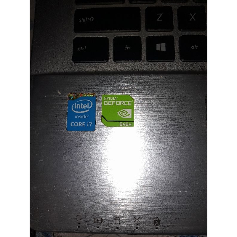 Asus X450J core i7 VGA Gforce 850 matiKondisi mulus
