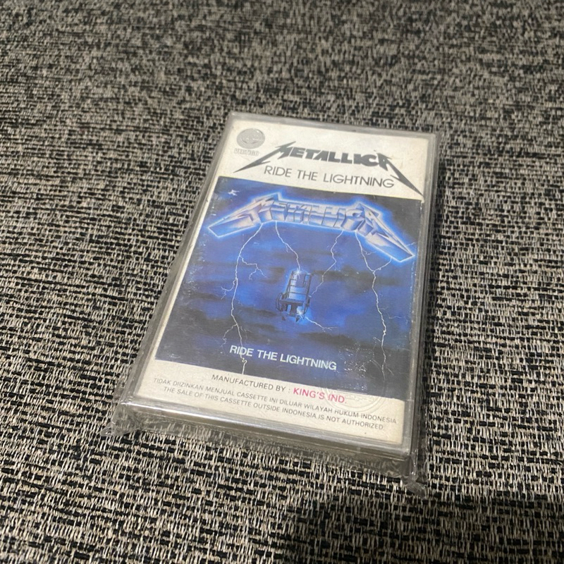kaset metallica - ride the lightning