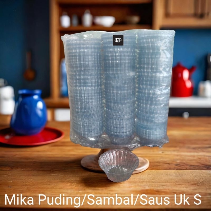 Cup / Mika / Tray Sambal Saus Puding Ukuran Small / Kecil | 100 pcs