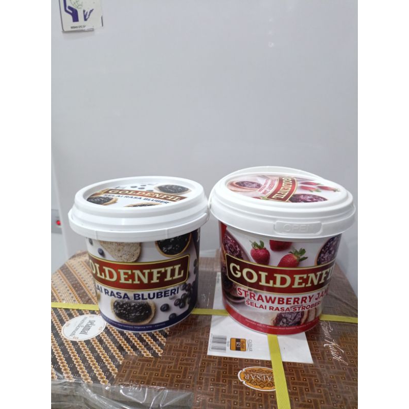 

Goldenfil Selai Rasa Buah Fruit Jam 1 Kg