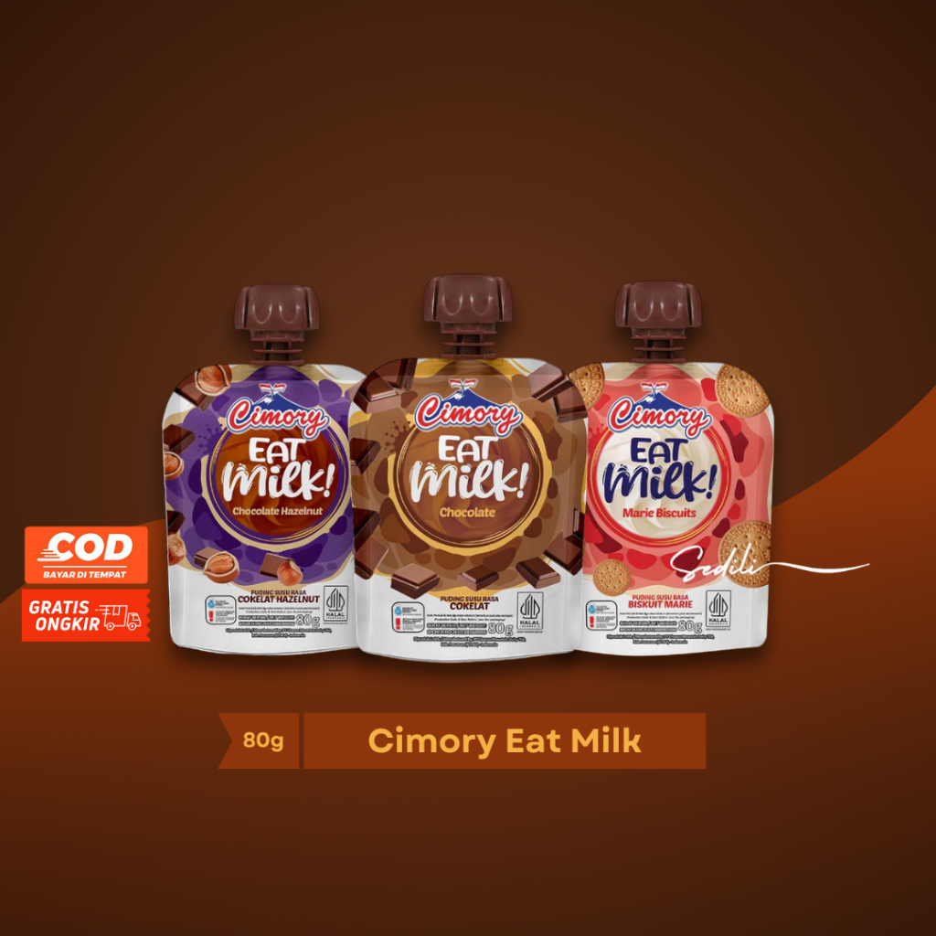 

Cimory Eat Milk! Chocolate Hazelnut & Marie Biscuits