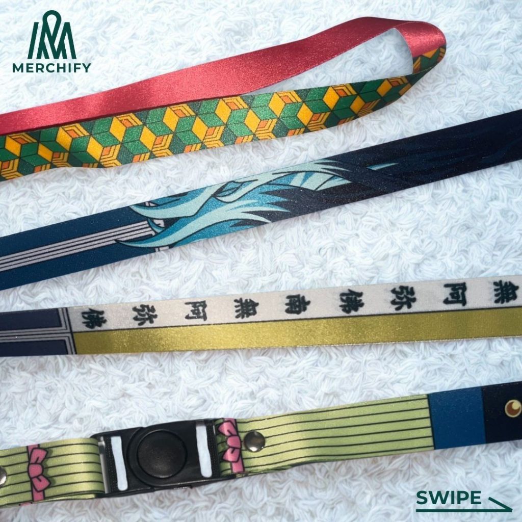 

Lanyard DEMON SLAYER HASHIRA 1 Anime Merchandise Tali ID Card (unofficial)
