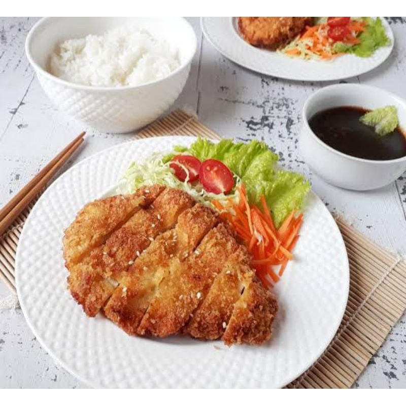 

Chicken Ciken Ayam Katsu Spesial Resto Restoran Restaurant Ala Hokben Daging Ayam Asli Tebal Praktis Tinggal Goreng Bisa Juga Buat Hantaran Oleh2 Oleh-oleh Hadiah Mentah Frozen dll