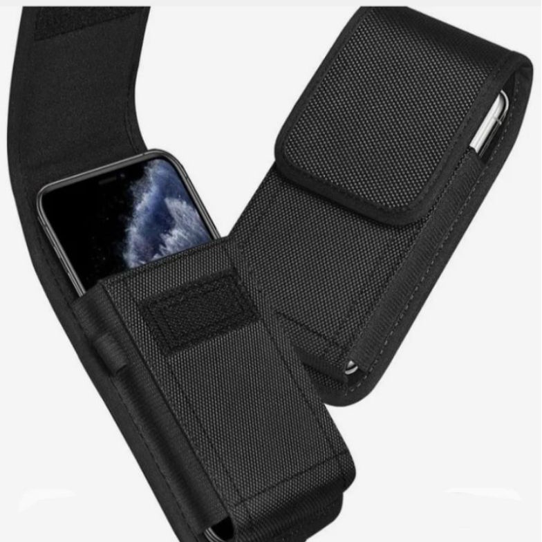 Dompet hp universalDompet pinggang klip sabuk kantung pinsel KODE B7F5