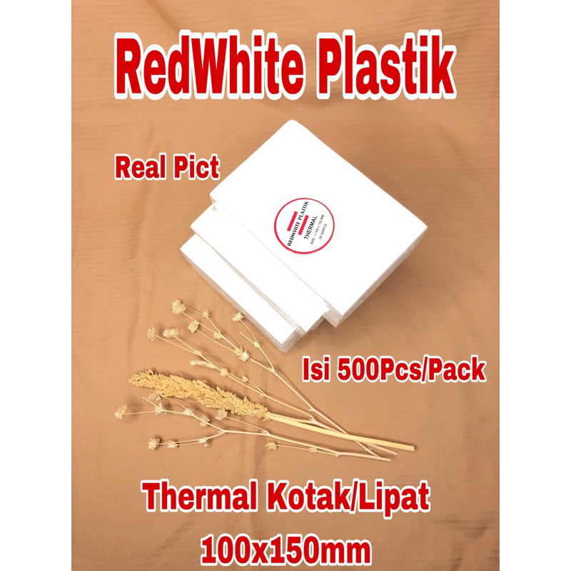 

Label Stiker Thermal Kotak/Lipat Uk 100x150mm Isi 500 Pcs Kertas Thermal Termurah