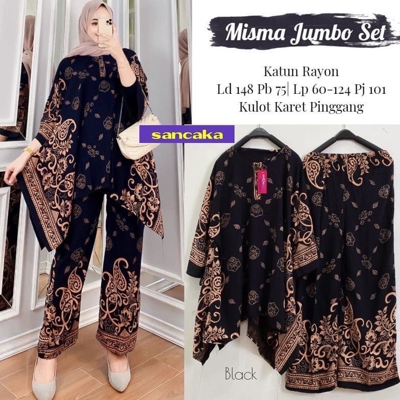 KODE H23T ONE SET WAKA JUMBO BUSUI  Misma Jumbo Set Setelan CP Waka Waka Super Jumbo  Setelan Jumbo 