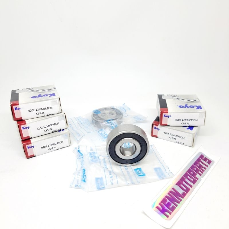 BEARING 6202-12MM KOYO 6202 2RS-12MM KOYO JAPAN