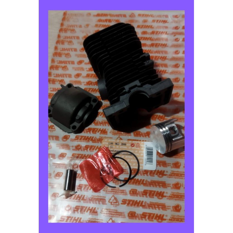 cylinder blok chainsaw stihl ms180/poring set senso stihl ms180/blok senso ms180