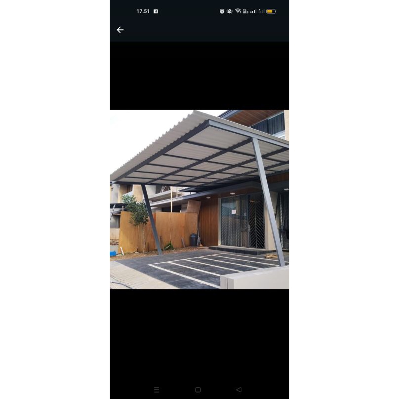 kanopi Alderon single layer