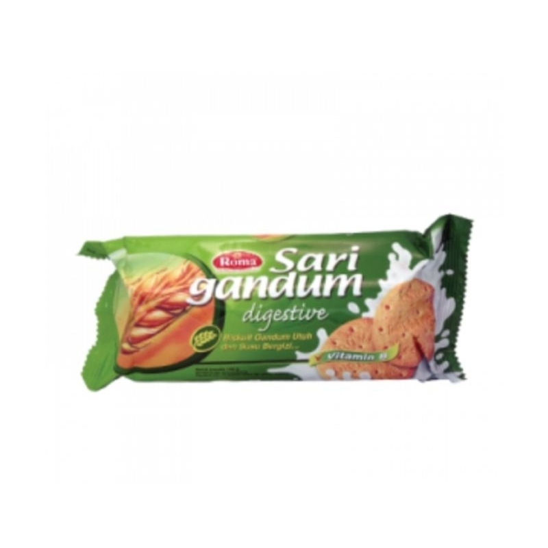 

Roma Biskuit Sari Gandum Digestive Pack Original 149gr