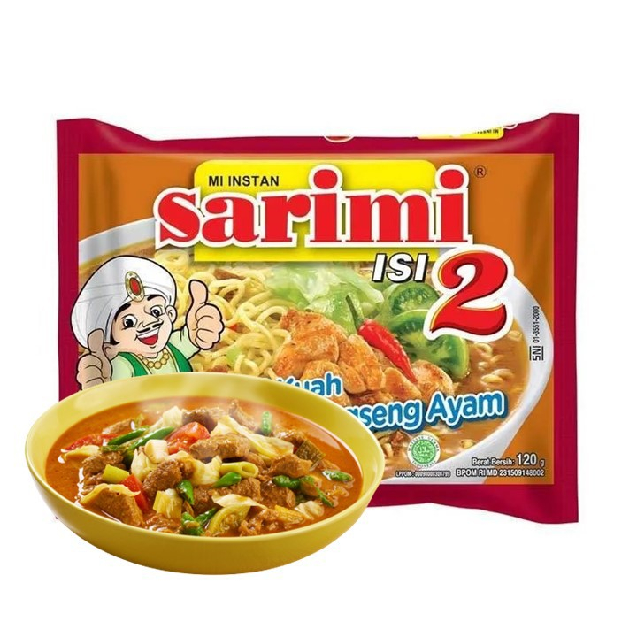 

SARIMI MIE GORENG (ISI 2) TONGSENG AYAM PCK 120g