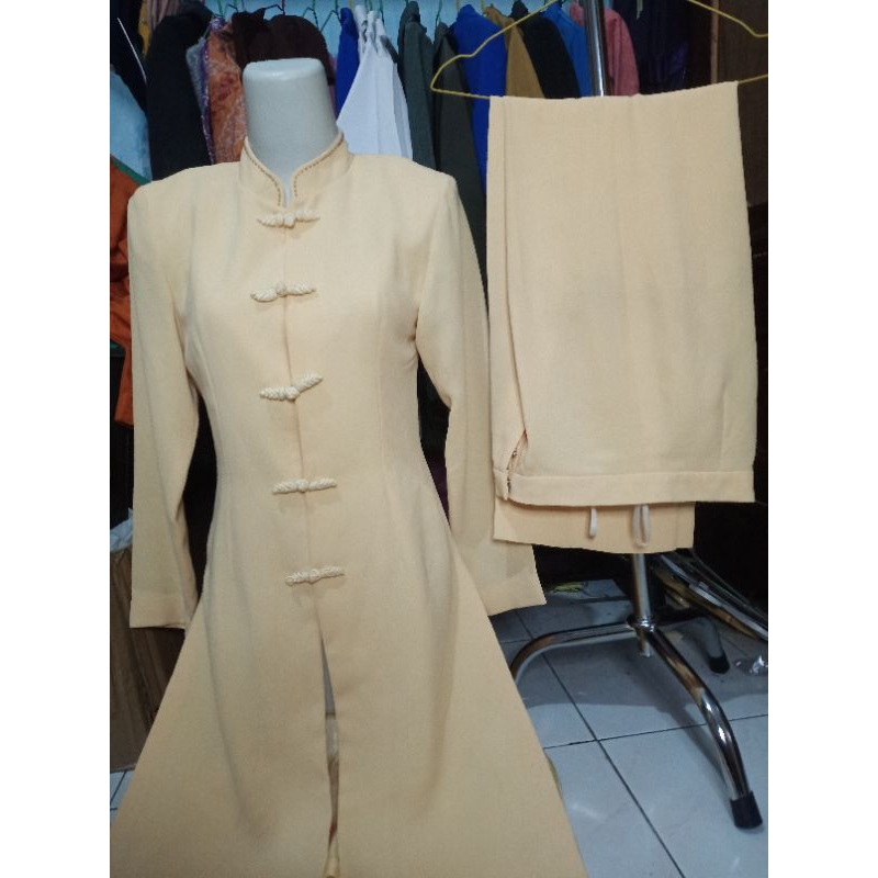 Preloved Setalan guru long/setelan kerja wanita