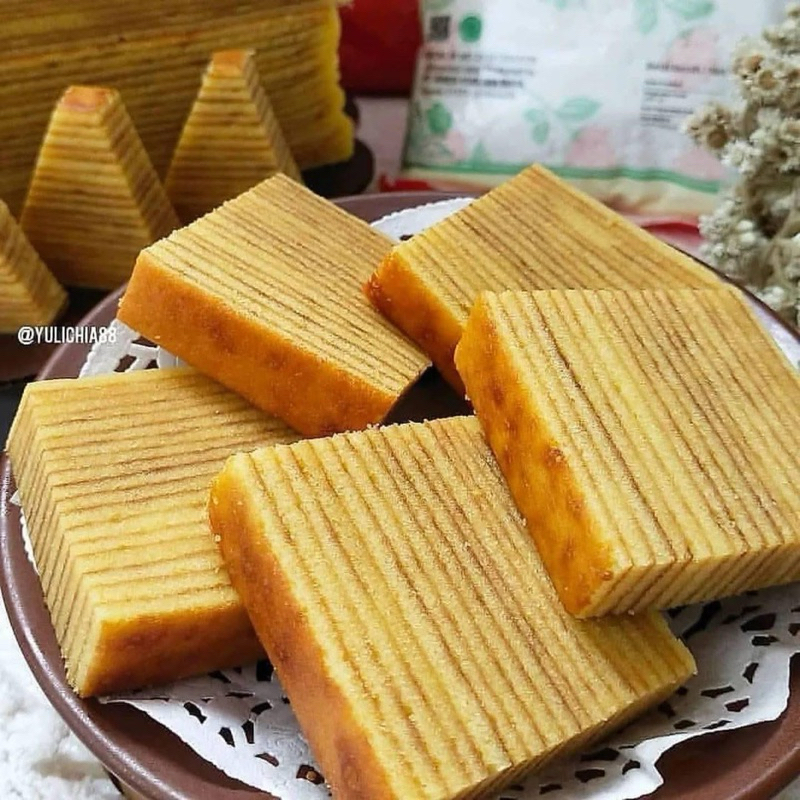 

kue lapis legit potongan 15 x 6cm