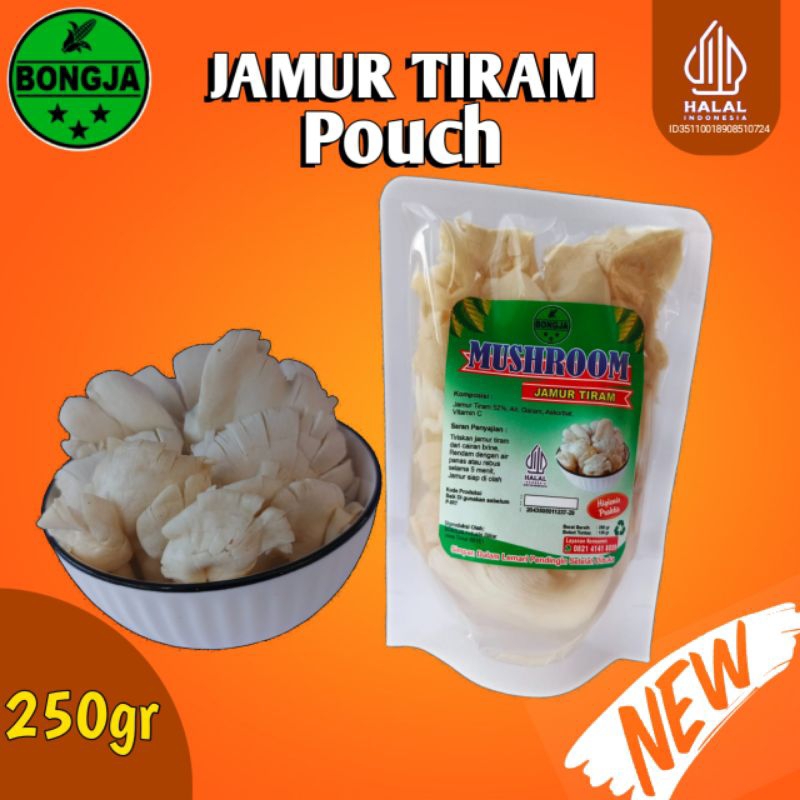 

BONGJA JAMUR TIRAM POUCH 250gr