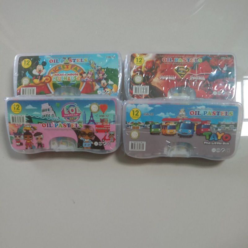 

Oil Pastels 12 Warna /Crayon Parko 12 Warna Murah/Krayon Alat Mewarnai