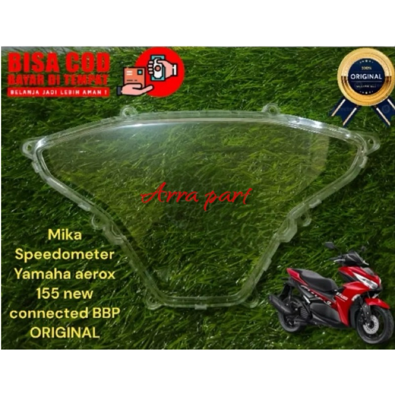 Mika Speedometer Aerox New Connected Kaca Speedometer All New Aerox 155 Connected Tahun 2021 - 2024