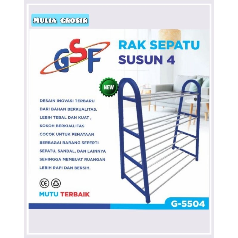 Rak Sepatu Gsf Susun 4 5504