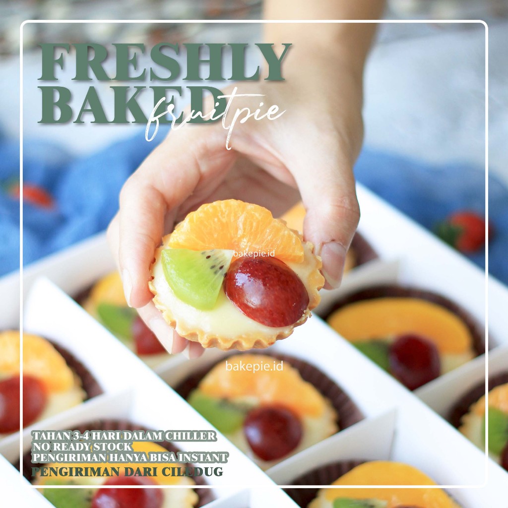 

Pie Buah - Fruit Tart - Bakepie - Mama Pie Rasa Original