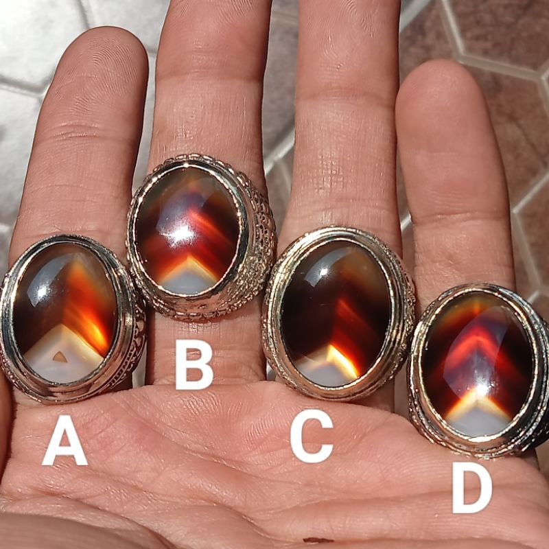 akik junder Wulung api kristal kaca HQ kelas ningrat