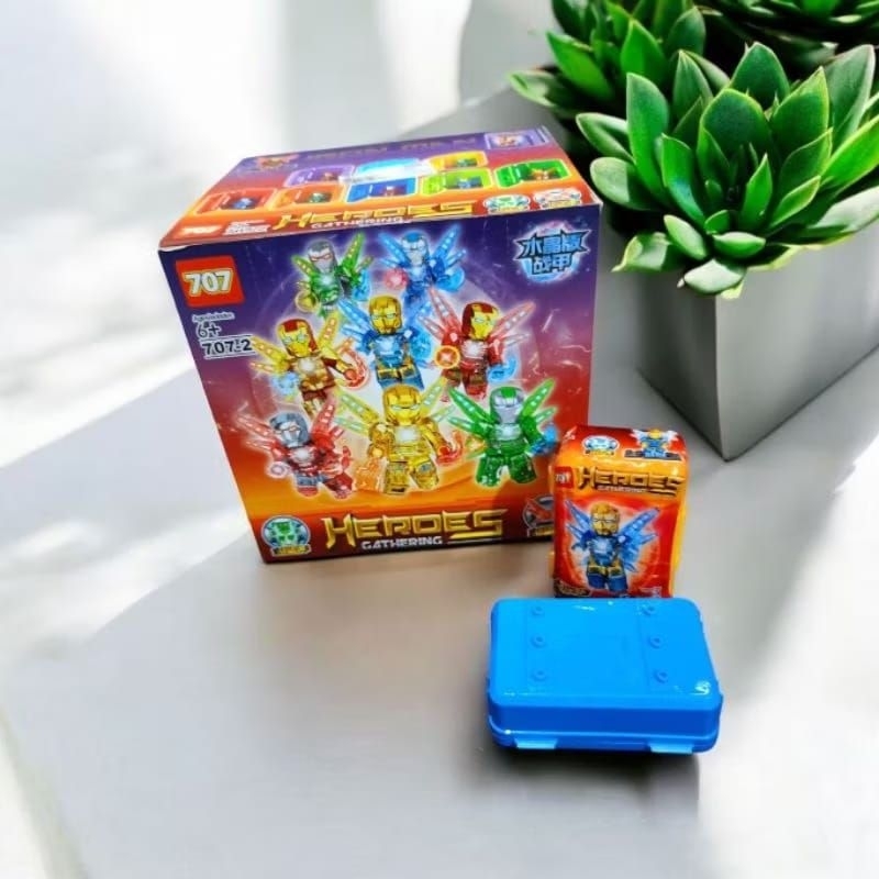 RAMEO 929 mainan anak balok susun figure mini bricks iron man heroes gathering