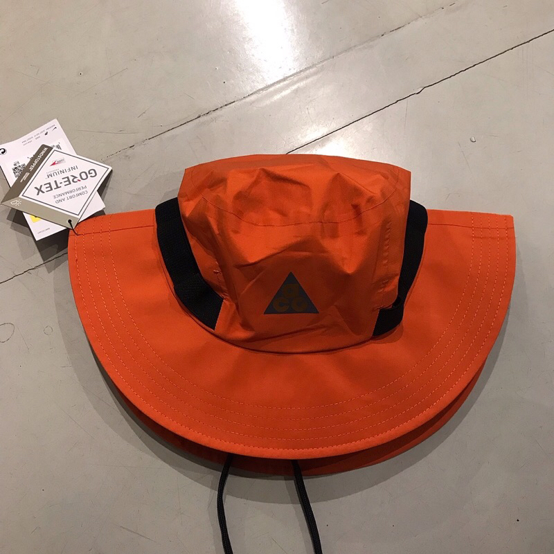 Nike Apex ACG Bucket Hat Goretex Infinium Orange midcentury spaceage atomic Colorway  Size S M L   F