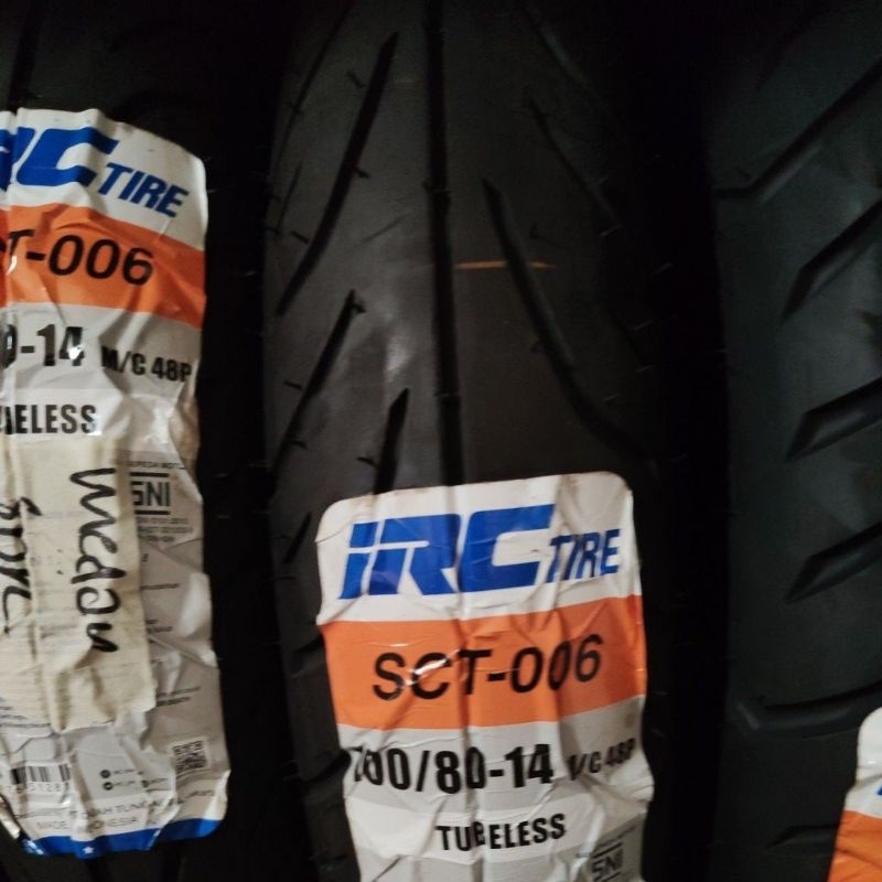 ban luar IRC 100/80-14 sct006 reborn tubles