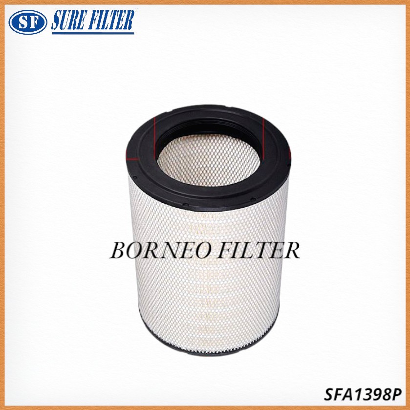 SFA1398P Sure Outer Air Filter Udara P781398 AF25830 RS4579 C372070/2 A-7108 JAE-88212 11110217 5839