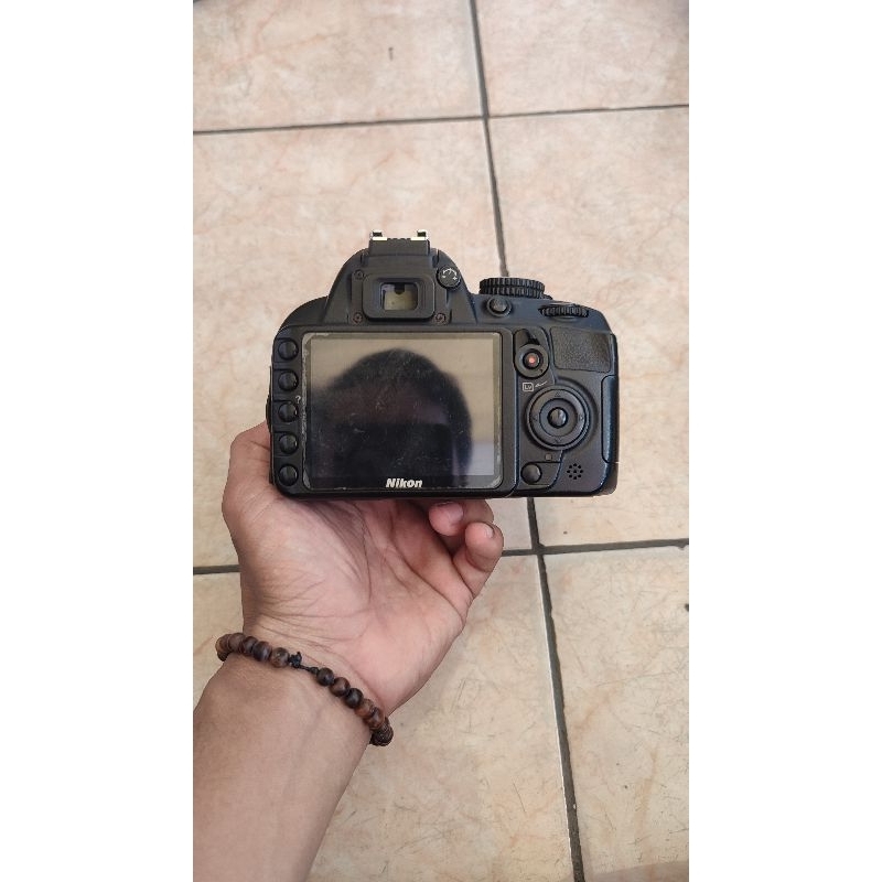NIKON D3100 + LENSA TELE 55 200MM VR MURAH