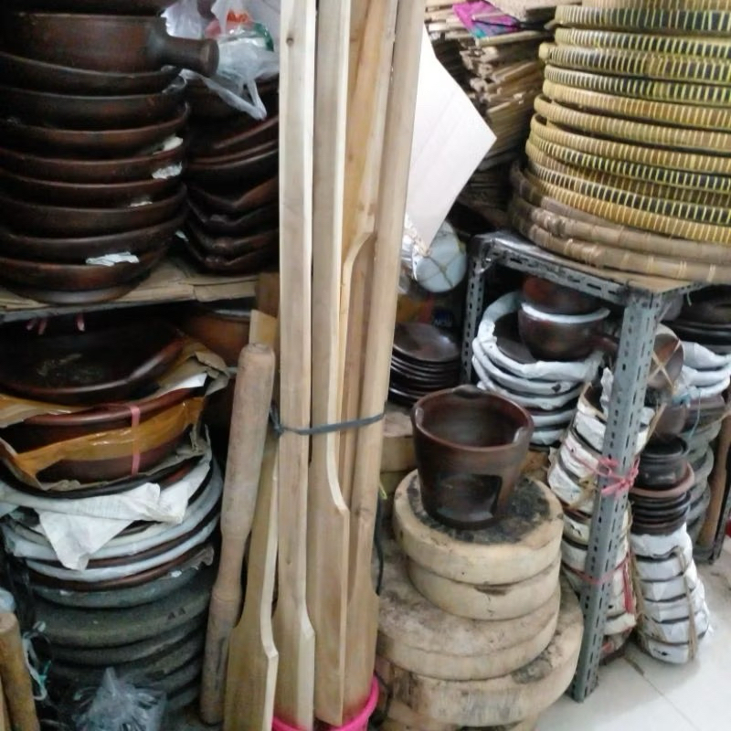 DAYUNG KAYU 130 CM DAYUNG KAYU MASAK NASI /PENGADUK DODOL DAN LAINNYA
