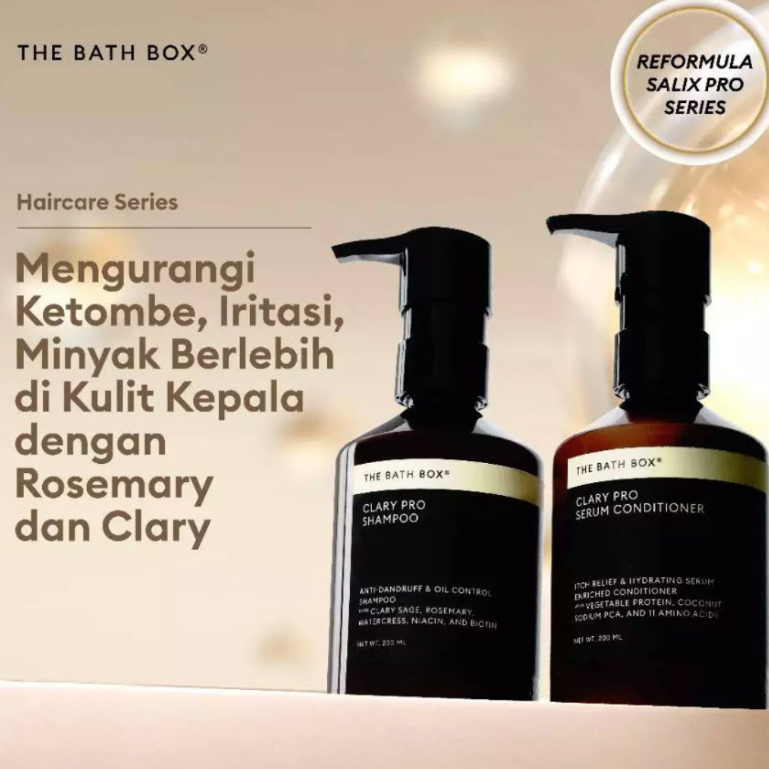 The Bath Box Clary Pro Shampoo / Conditioner ( Salix Pro Reformula ) Original 200 ml