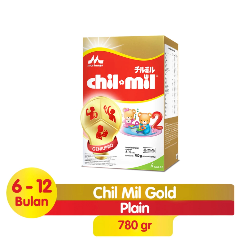 Chil Mil Gold Morinaga - Susu Formula Lanjutan 6-12 Bulan