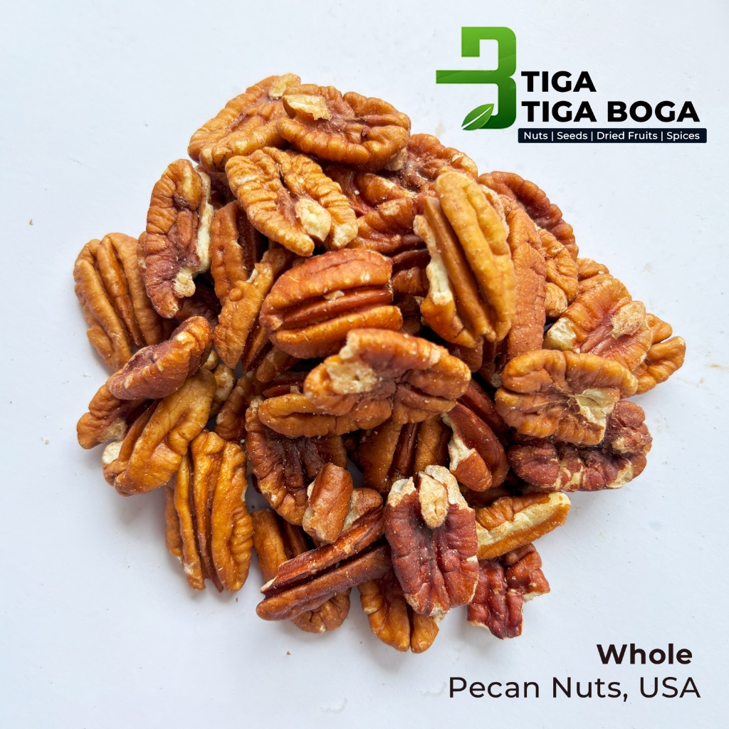 

Kacang Pecan Mentah 1 Kg / Raw Pecan Nuts USA
