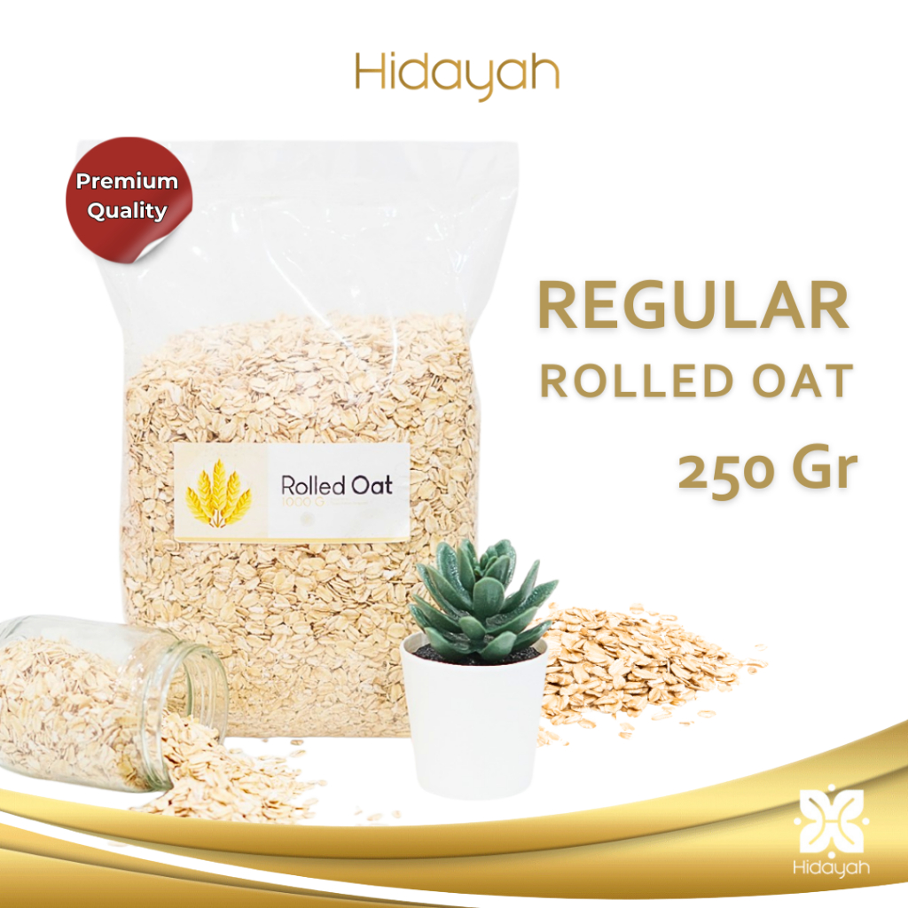 

Reguler Rolled Oat 250 Gram - Oatmeal Gandum Utuh Original