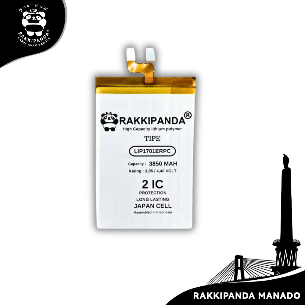 RakkiPanda Baterai HP LIP1701ERPC Sony Xperia 1
