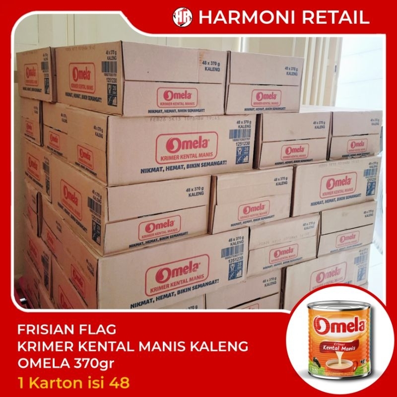 

Krimer Kental Manis Omela Kaleng 1 dus 370gr isi 48
