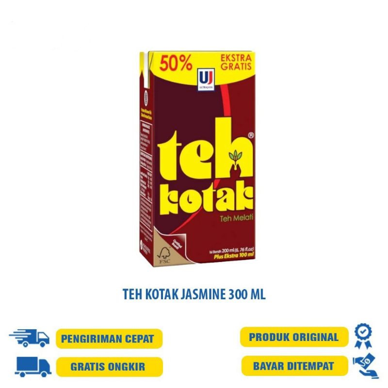 

Teh Kotak Jasmine 300ml