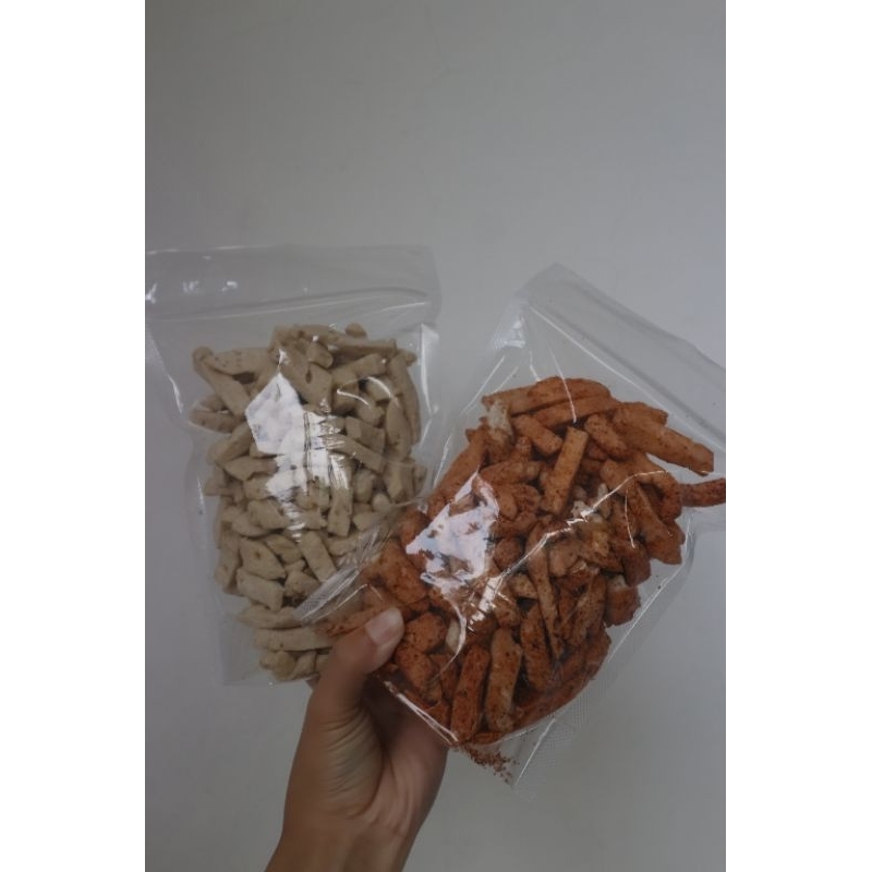 

Basreng Premium Ikan Asli 200gr Pedas dan Ori