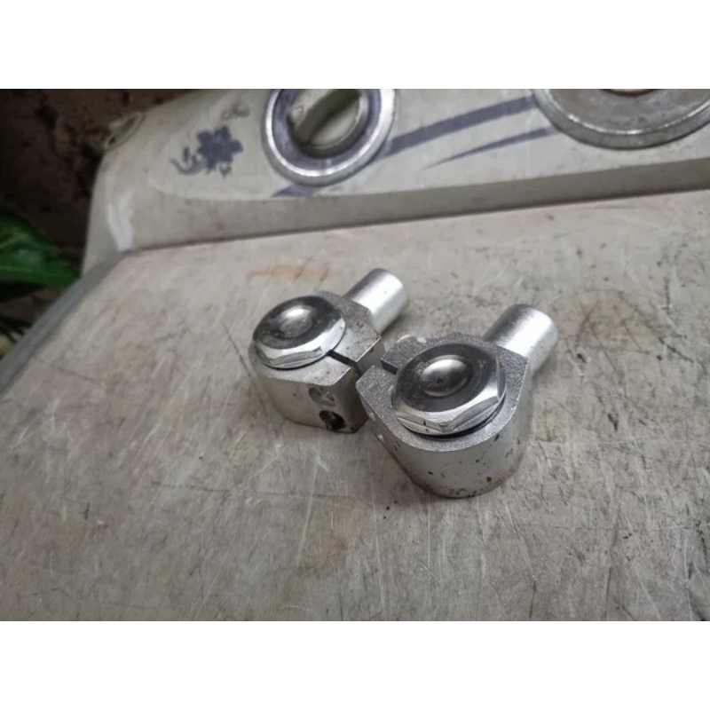Stang dudukan sambungan setang jepit standar mini gp motor kecil moto 50cc 2tak mesin tarik kanan ki