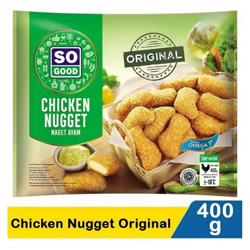 

So Good Chicken Nugget Original 400G