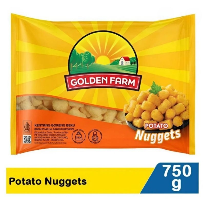 

Golden Farm Potato Nugget 750G