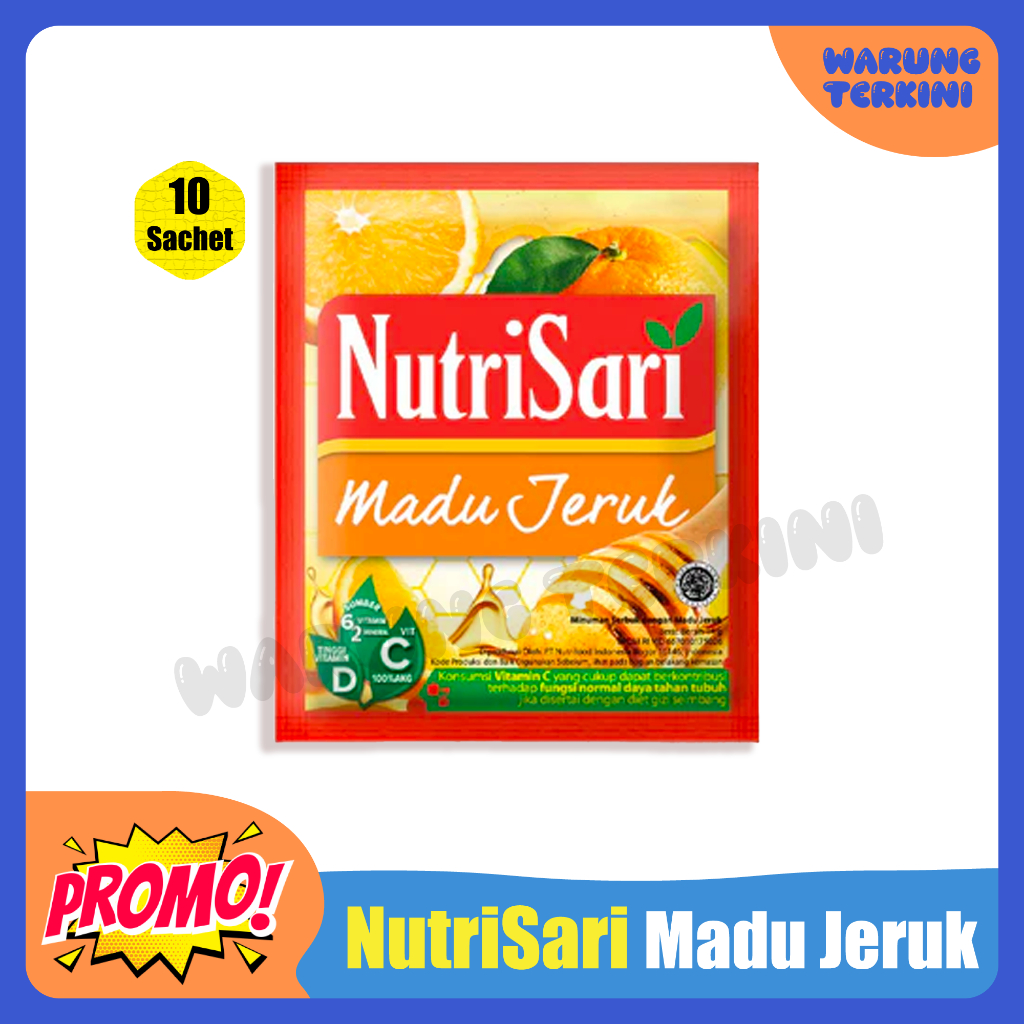 

Nutrisari Madu Jeruk 1 Renceng || Minuman Menyegarkan
