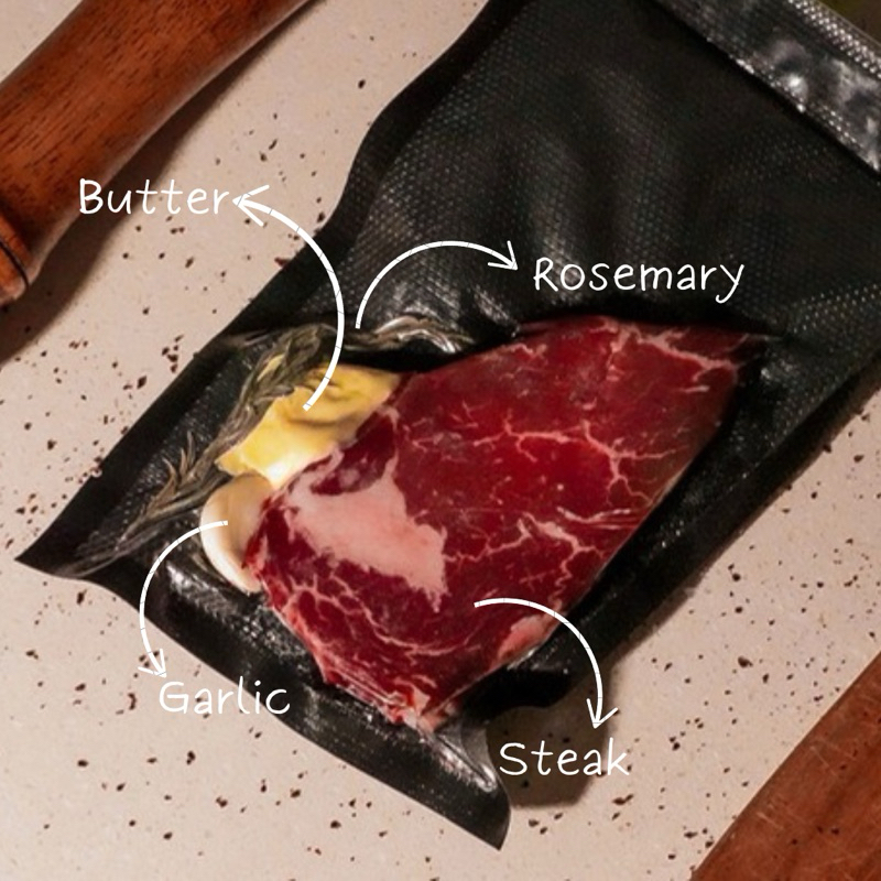 

21 Days Dry-aged AUS Angus Ribeye Steak-Kit