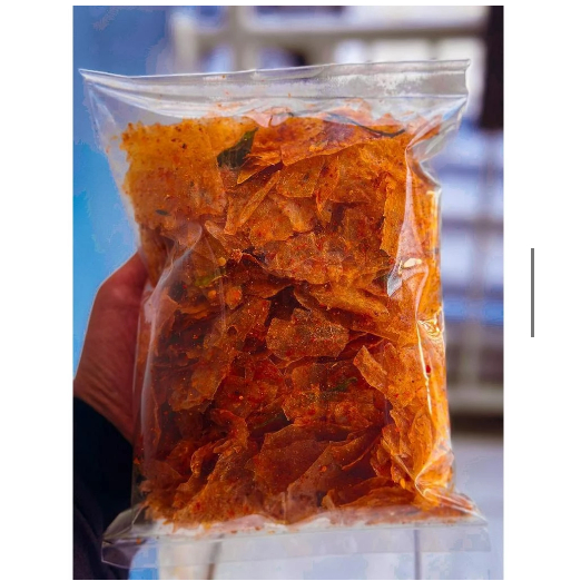 

KERIPIK KACA PEDAS DAUN JERUK 100GR KERIPIK BELING / KERIPIK BELEDAG / KRIPCA MOJOKERTO FREE ONGKIR MOJOKERTO