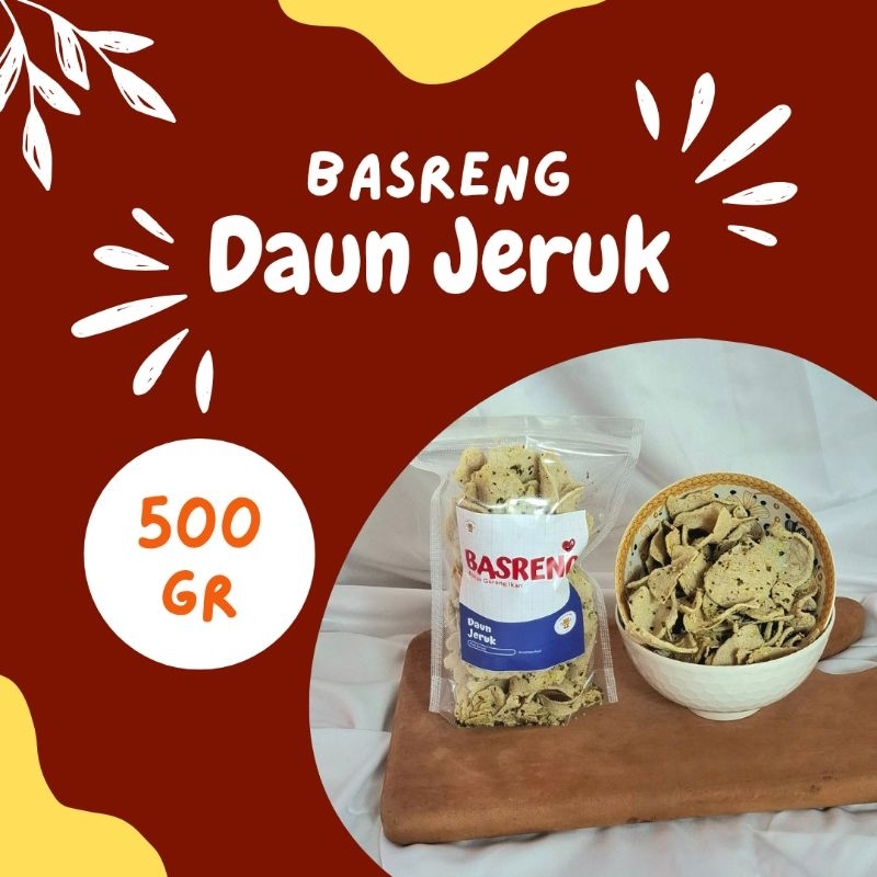 

BASRENG DAUN JERUK GURIH DAN RENYAH BY ANGKAPUTFOOD 500 GR